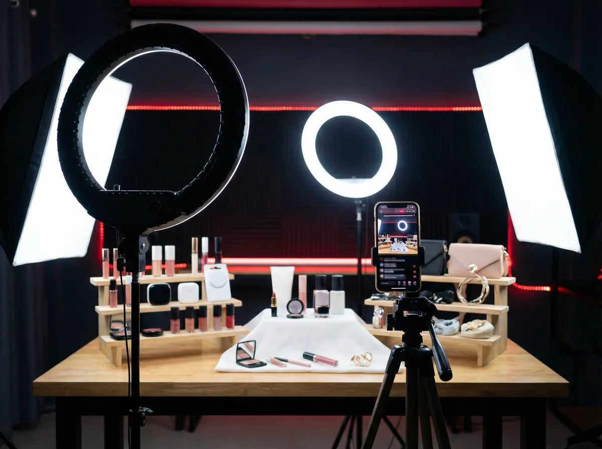 带货直播间搭建案例 - 暗网猎奇 电商方案