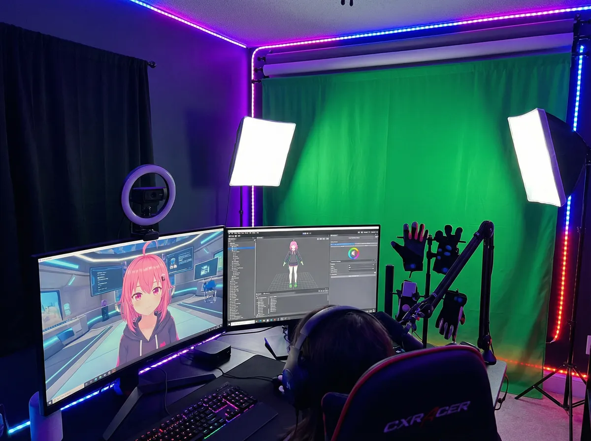 抖音虚拟主播方案 - 暗网猎奇 VTuber 技术